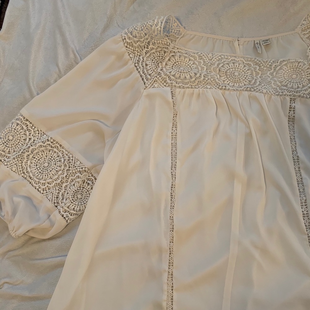 White Lace Top